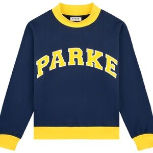 Parke Varsity Mock-Neck Sweatshirt Size XXL